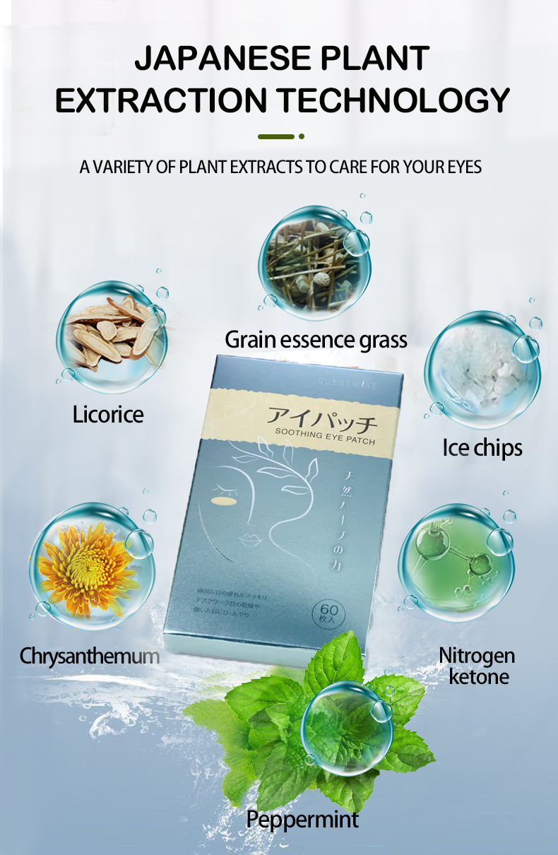 Wise Quest Soothing Eye Patches - 3-Month Wellness Pack